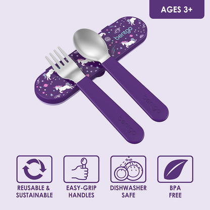 Bentgo Kids Stainless Steel Utensil Set