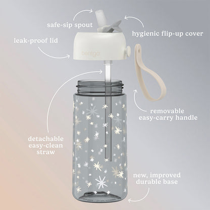 Bentgo Kids Whimsy & Wonder Prints Water Bottle