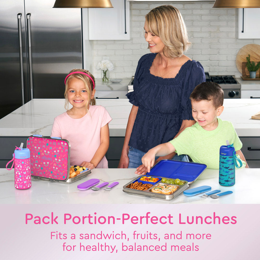 Bentgo Kids Stainless Steel Prints Lunch Box